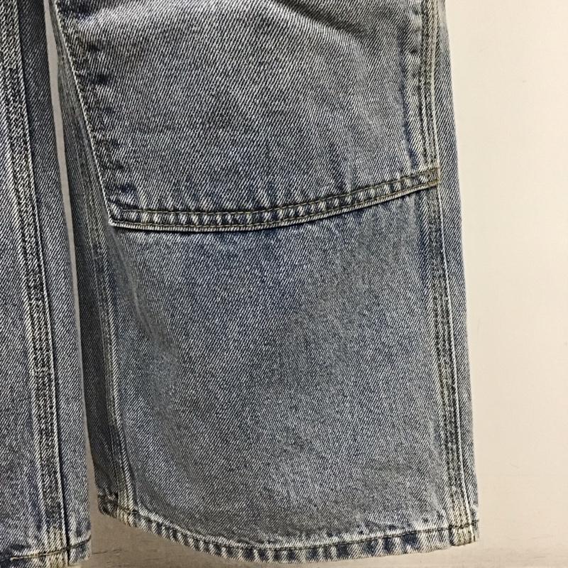 フリークスストア FREAK S STORE パンツ デニム、ジーンズ 1142248903702 ダブルニーデニム カーヴィーパンツ M 無地 青 / ブルー /  レディース USED 古着 中古 10118707