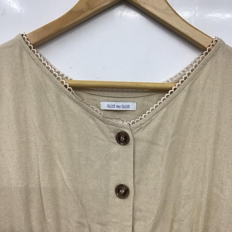 オリーブデオリーブ OLIVE des OLIVE ワンピース ロングスカート 1771100303 FREE 無地 アイボリー / アイボリー /  レディース USED 古着 中古 10131538