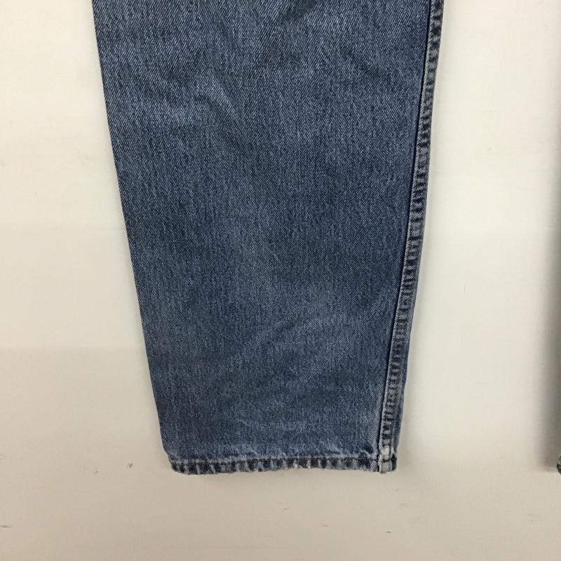 リーバイストラウスアンドコー Levi Strauss & co. パンツ デニム、ジーンズ デニムパンツ スリムパンツ カジュアルパンツ 36インチ 無地 インディゴ / インディゴ /  メンズ USED 古着 中古 10143144