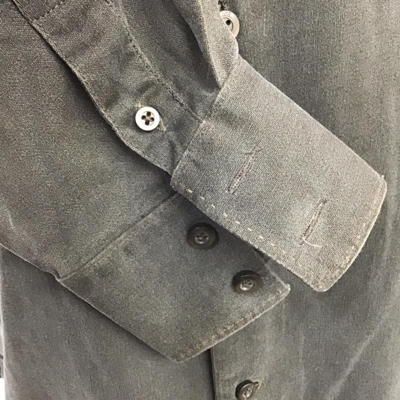 トミーバハマ Tommy Bahama シャツ、ブラウス 長袖 M 無地 茶 / ブラウン /  メンズ USED 古着 中古 10108055