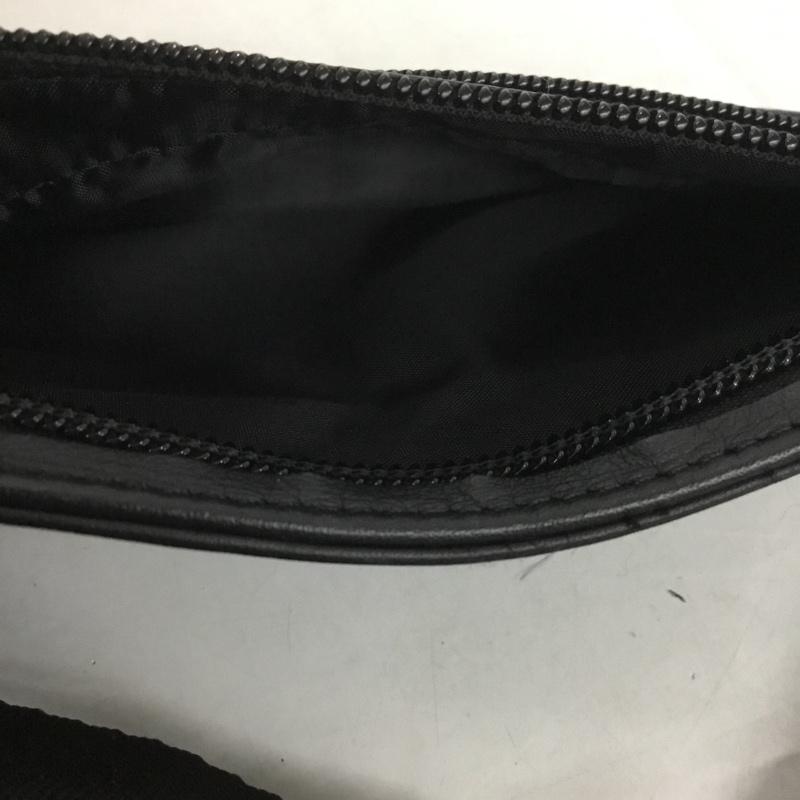 シュプリーム Supreme ウエストバッグ ウエストバッグ 19SS Leather Waist Shoulder Pouch Bag 箱有 ロゴ、文字 黒 / ブラック /  メンズ USED 古着 中古 10133917