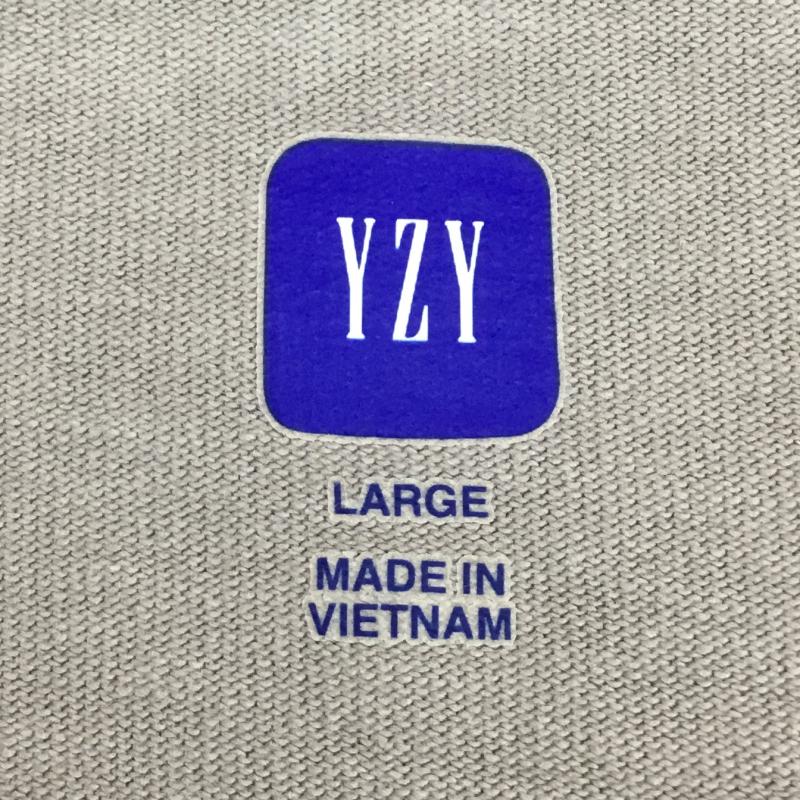 ギャップ GAP Tシャツ 半袖 YEEZY GAP イージーギャップ L プリント 灰 / グレー /  メンズ USED 古着 中古 10129011
