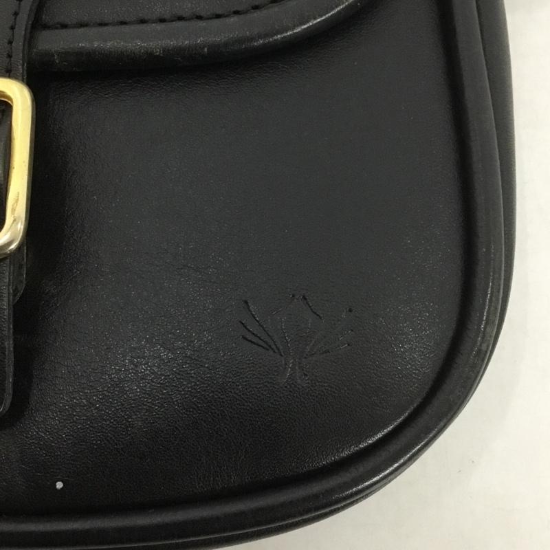 パトリックステファン PATRICK STEPHAN ショルダーバッグ ショルダーバッグ レザー ワンポイント 黒 / ブラック /  レディース USED 古着 中古 10143544