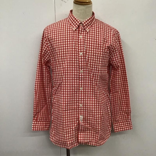 ブルックスブラザーズ BROOKS BROTHERS シャツ、ブラウス 長袖 長袖シャツ カラーシャツ ポケットシャツ 長袖カットソー チェックシャツ L チェック 白 / ホワイト / X 赤 / レッド /  メンズ USED 古着 中古 10124050