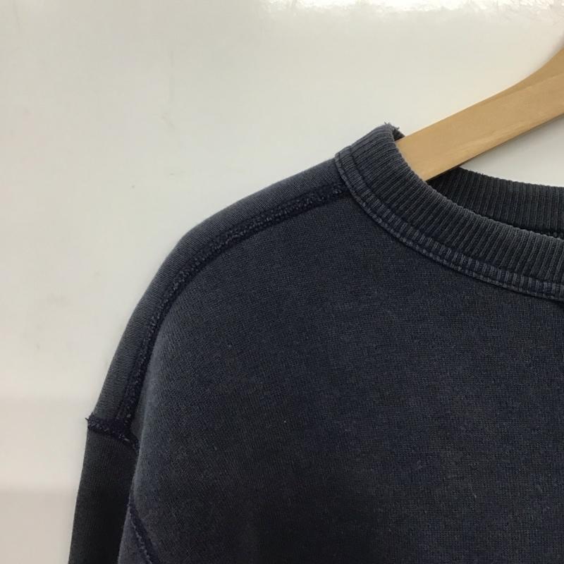 チャンピオン Champion トレーナー 長袖 c4-0099 スウェット PREMIUMWEAVE トレーナー M 無地 紺 / ネイビー /  メンズ USED 古着 中古 10145943