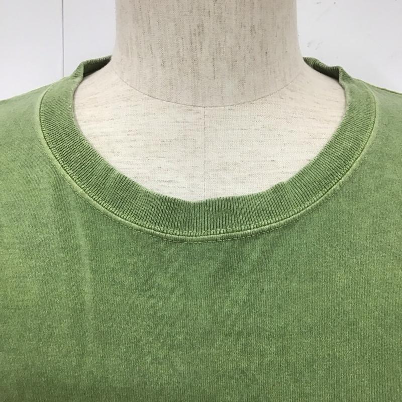 グッドオン Good On Tシャツ 長袖 XL 無地 緑 / グリーン /  メンズ USED 古着 中古 10107891