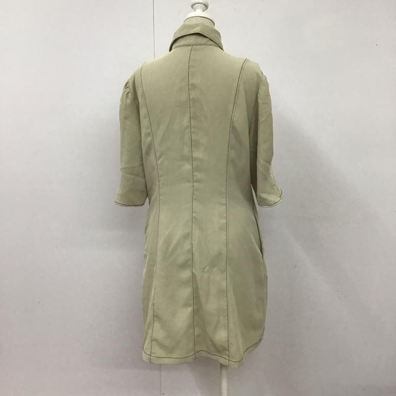 スライ SLY ワンピース ミニスカート 030ESZ33-2530 TUCK SLEEVE FRONT BUTTON 1 無地 マルチカラー / マルチカラー /  レディース USED 古着 中古 10108481