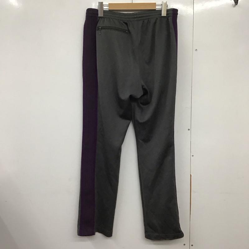 ニードルス Needles パンツ ワークパンツ、ペインターパンツ ワイドパンツ カジュアルパンツ ワークパンツ ジャージ M ロゴ、文字 灰 / グレー /  メンズ USED 古着 中古 10142920