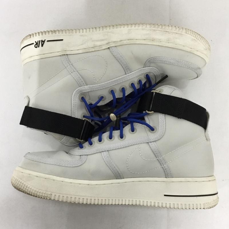 ナイキ NIKE スニーカー スニーカー DV0790-001 AIR FORCE 1 HIGH 07 Lv8 MOVING Company 25cm 25.0cm ロゴ、文字 灰 / グレー /  レディース USED 古着 中古 10144350