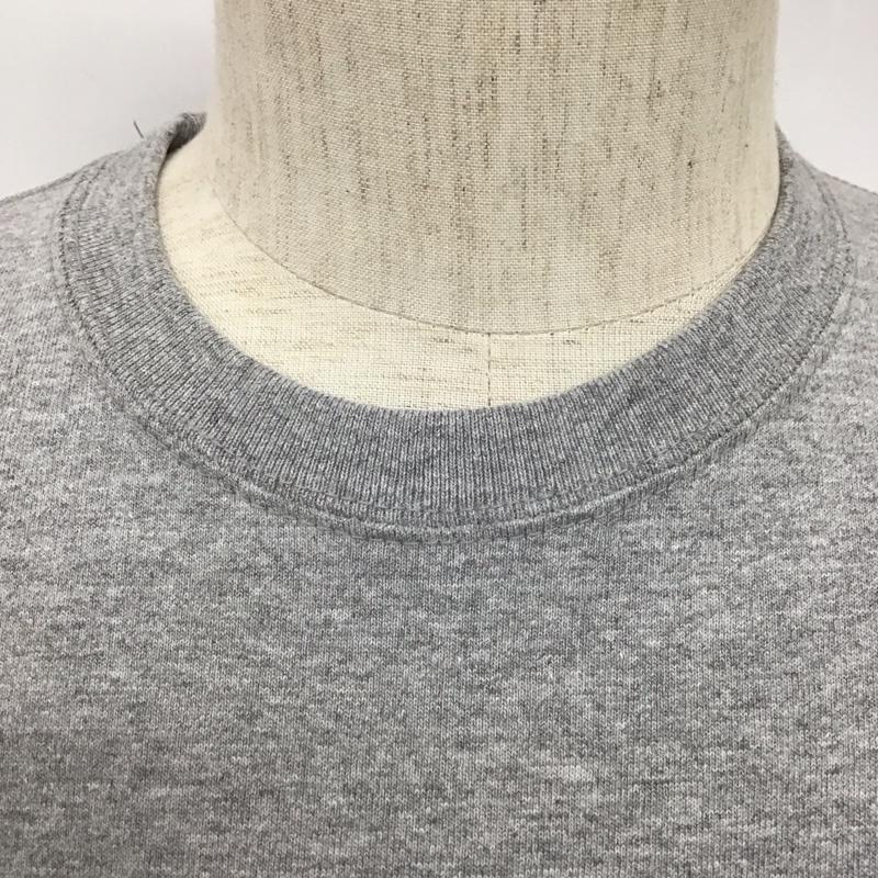 カットレート Cut-Rate Tシャツ 半袖 CR-13ST014 クルーネック バックプリント 胸ポケット タグ付き M ロゴ、文字 灰 / グレー /  メンズ USED 古着 中古 10107547