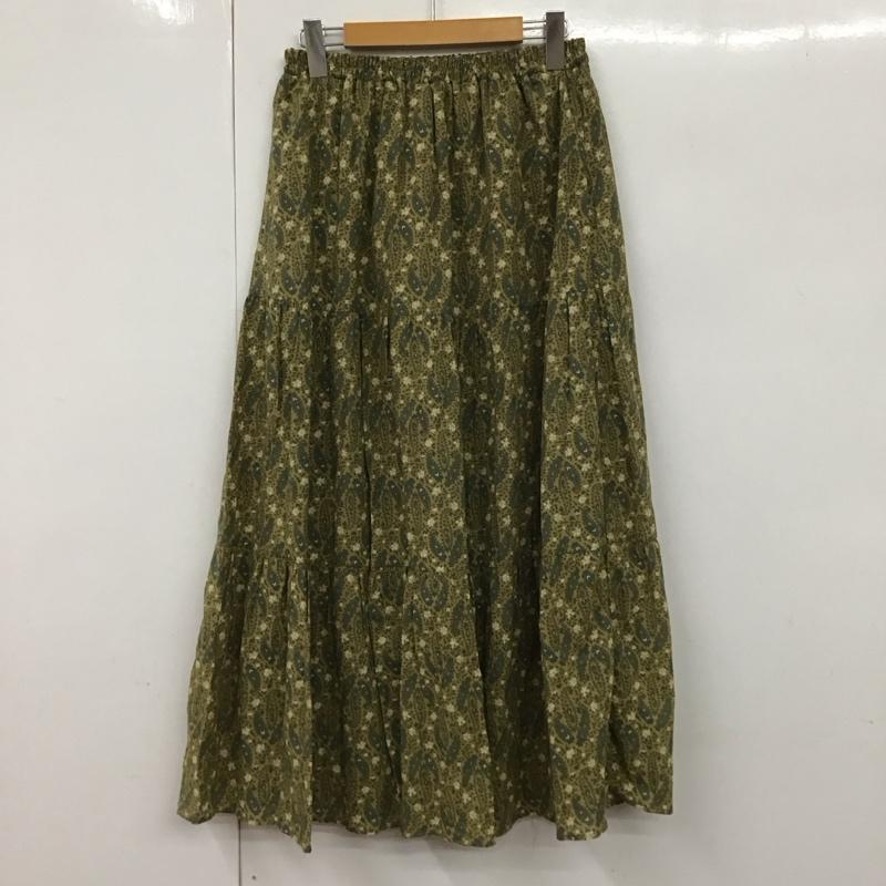 サマンサモスモス Samansa Mos2 スカート ロングスカート FREE 総柄 マルチカラー / マルチカラー /  レディース USED 古着 中古 10130276