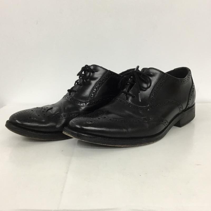 コールハーン COLE HAAN 革靴 革靴 C20274 ウィングチップ 8W  黒 / ブラック /  メンズ USED 古着 中古 10131816