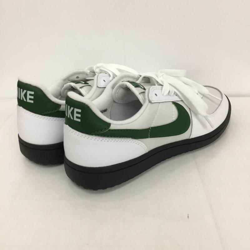 ナイキ NIKE スニーカー スニーカー FIELD GENERAL 82 SP ロゴ、文字 白 / ホワイト / X 緑 / グリーン /  メンズ USED 古着 中古 10128624