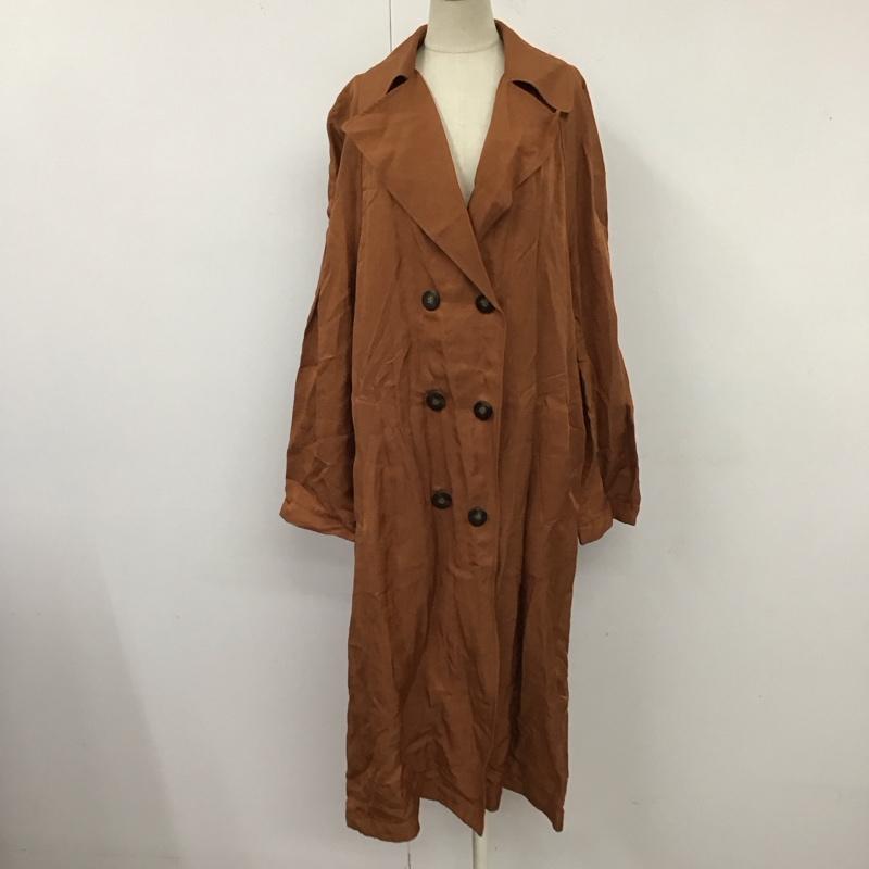 ザラ ZARA ジャケット、上着 ジャケット、ブレザー S 無地 茶 / ブラウン /  レディース USED 古着 中古 10123445