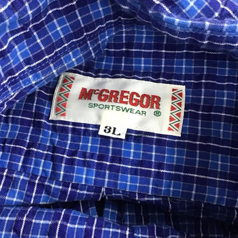 マックレガー McGREGOR シャツ、ブラウス 長袖 長袖シャツ ボタンダウンシャツ カラーシャツ チェックシャツ チェック マルチカラー / マルチカラー /  メンズ USED 古着 中古 10106536