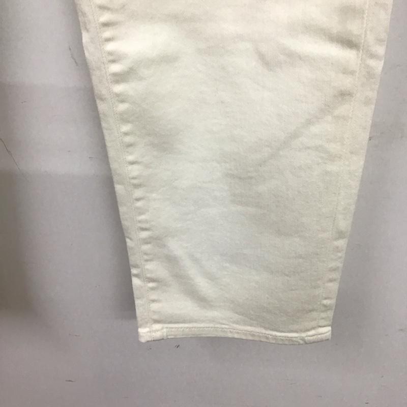 デンハム DENHAM パンツ デニム、ジーンズ 無地 白 / ホワイト /  メンズ USED 古着 中古 10130903