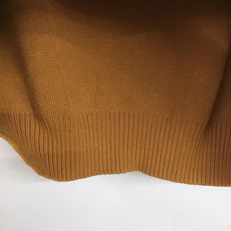 スライ SLY ベスト ベスト 039GSN70-5650 ハーフジップ スタンドネック FREE 無地 橙 / オレンジ /  レディース USED 古着 中古 10138912