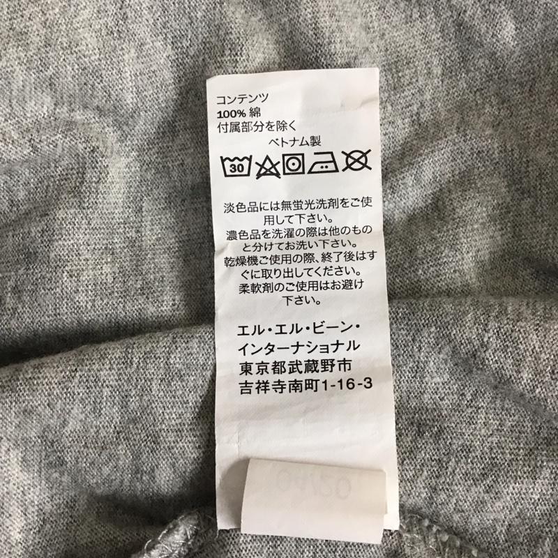 エルエルビーン L.L.Bean Tシャツ 長袖 ID511808 カダディンロゴ ロンT L ロゴ、文字 灰 / グレー /  メンズ USED 古着 中古 10119686