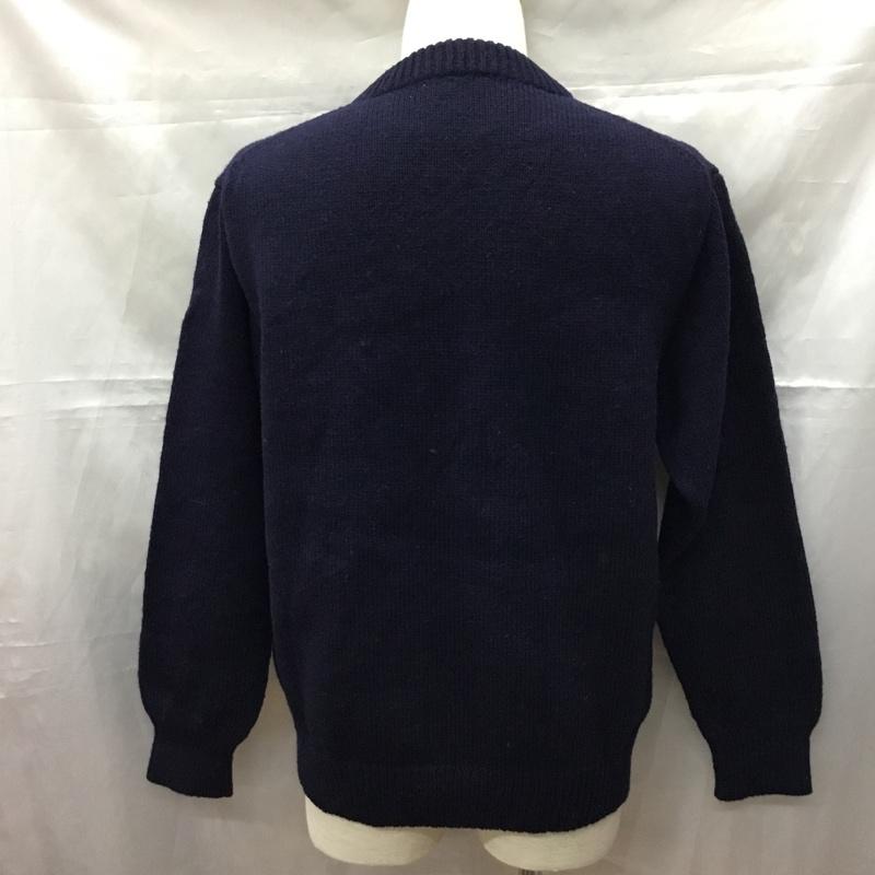 フリークスストア FREAK S STORE ニット、セーター 長袖 184-1306 星条旗 クルーネック L  紺 / ネイビー /  メンズ USED 古着 中古 10111590