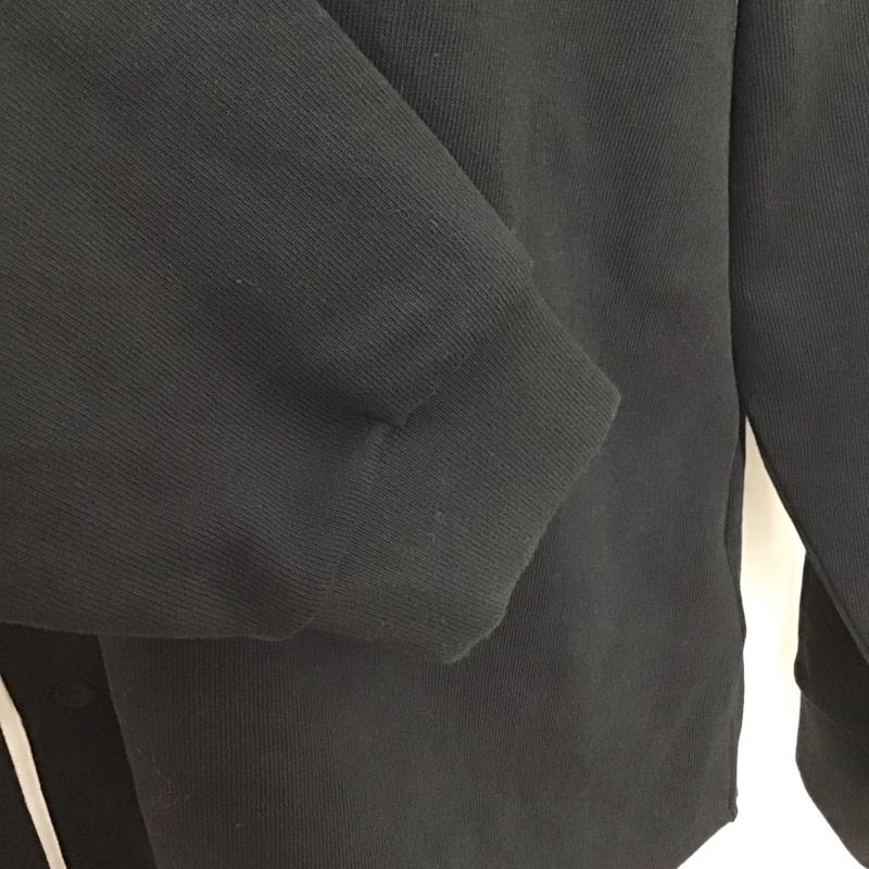 チャンピオン Champion シャツ、ブラウス 長袖 c3-u414 長袖シャツ 前開き ノーカラーシャツ XL ロゴ、文字 黒 / ブラック /  メンズ USED 古着 中古 10123867