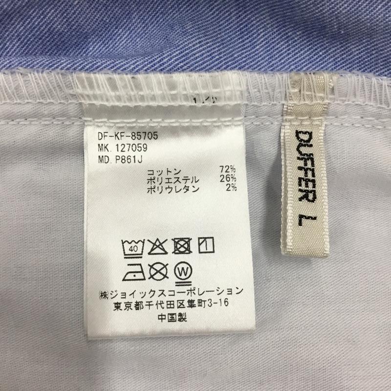 ダファー DUFFER ボトムス ボトムス df-kf-85705 L 無地 水色 / ライトブルー /  メンズ USED 古着 中古 10111904