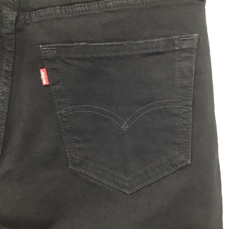 リーバイストラウスアンドコー Levi Strauss & co. パンツ デニム、ジーンズ デニムパンツ スリムパンツ ジーンズ ストレッチパンツ 34 無地 黒 / ブラック /  メンズ USED 古着 中古 10119465