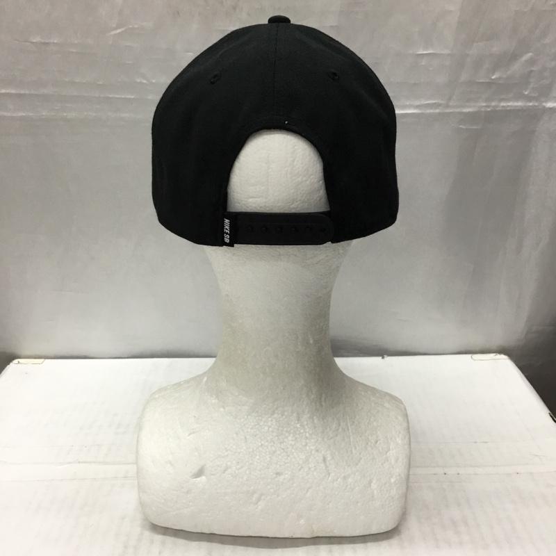 ナイキ NIKE 帽子 キャップ 628683-013 SB ICON SNAPBACK CAP ロゴ、文字 黒 / ブラック /  メンズ USED 古着 中古 10115594