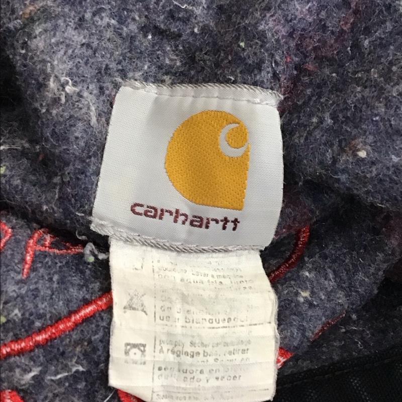 カーハート Carhartt ジャケット、上着 ジャケット、ブレザー 90s ufcw デトロイト ジップアップジャケット アウター 古着 ロゴ、文字 紺 / ネイビー /  メンズ USED 古着 中古 10119229