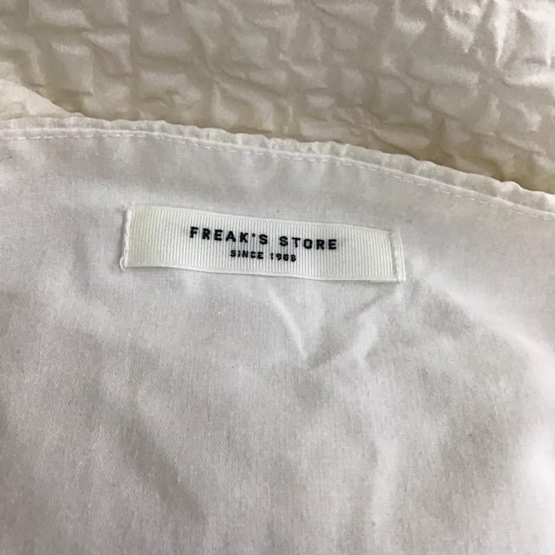 フリークスストア FREAK S STORE ワンピース ロングスカート 233-3142 フクレジャガード ティアード キャミワンピース FREE  アイボリー / アイボリー /  レディース USED 古着 中古 10117698