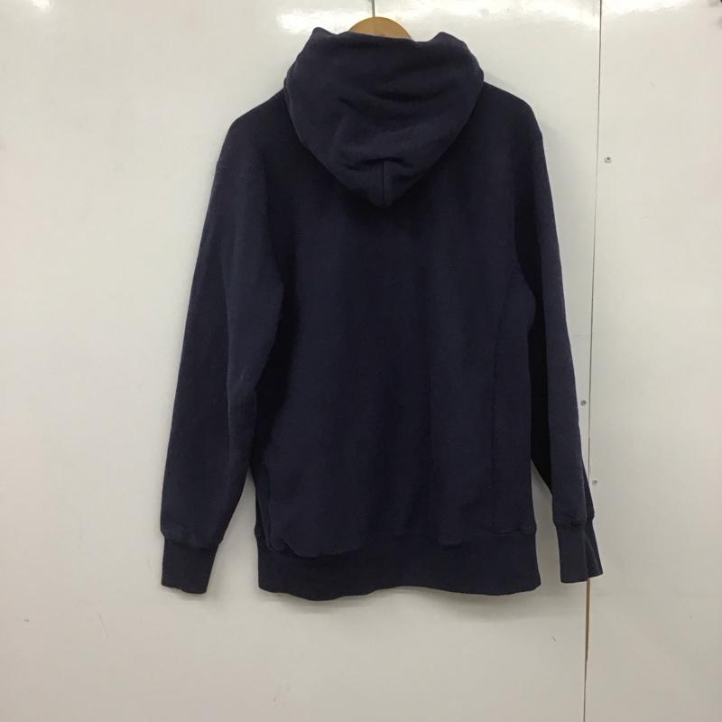 アンディフィーテッド UNDEFEATED パーカー 長袖 長袖パーカー プルオーバーパーカー スウェット チャンピオン M ロゴ、文字 紺 / ネイビー /  メンズ USED 古着 中古 10148144