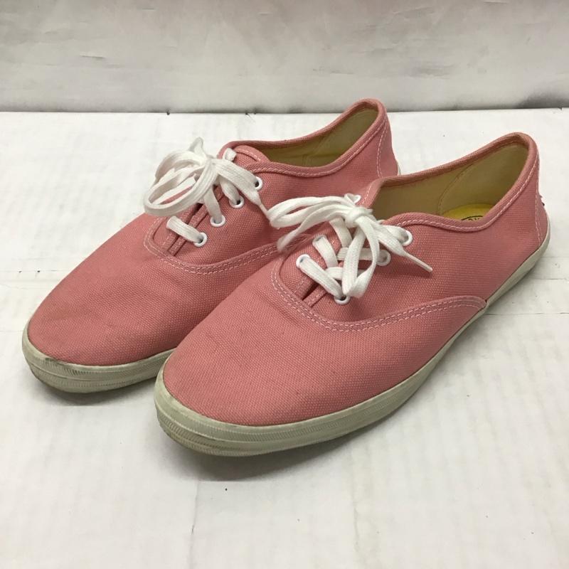 ケッズ Keds スニーカー スニーカー 5041 キャンバス US7 US：7 ロゴ、文字 桃 / ピンク /  レディース USED 古着 中古 10118788