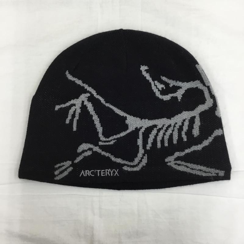 アークテリクス ARC TERYX 帽子 ニット帽 Bird Head Toque FREE ロゴ、文字 黒 / ブラック /  メンズ USED 古着 中古 10145513