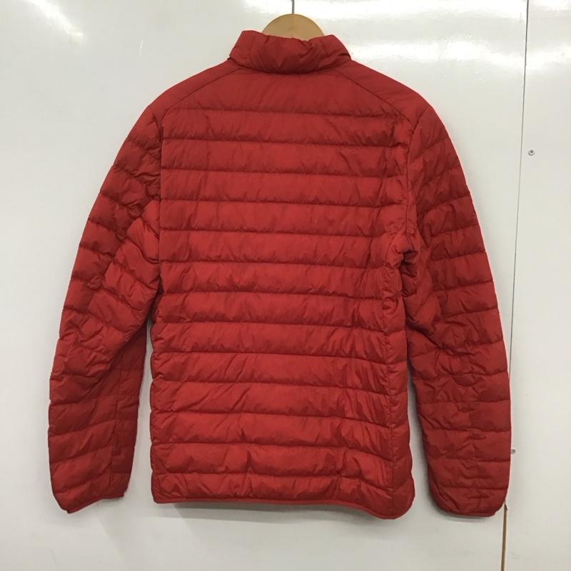 ユニクロ UNIQLO ジャケット、上着 ジャンパー、ブルゾン 311-41999 ウルトラライトダウン ジップアップジャケット アウター M 無地 赤 / レッド /  メンズ USED 古着 中古 10137253