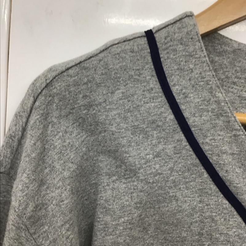 チャンピオン Champion シャツ、ブラウス 半袖 c8-r348 ベースボールTシャツ 半袖シャツ ノーカラーシャツ S 無地 灰 / グレー /  メンズ USED 古着 中古 10130342