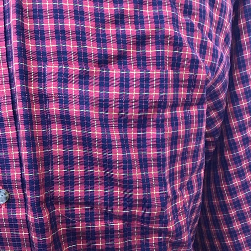 ブルックスブラザーズ BROOKS BROTHERS シャツ、ブラウス 長袖 長袖シャツ カラーシャツ ポケットシャツ 長袖カットソー チェックシャツ M チェック マルチカラー / マルチカラー /  メンズ USED 古着 中古 10112577