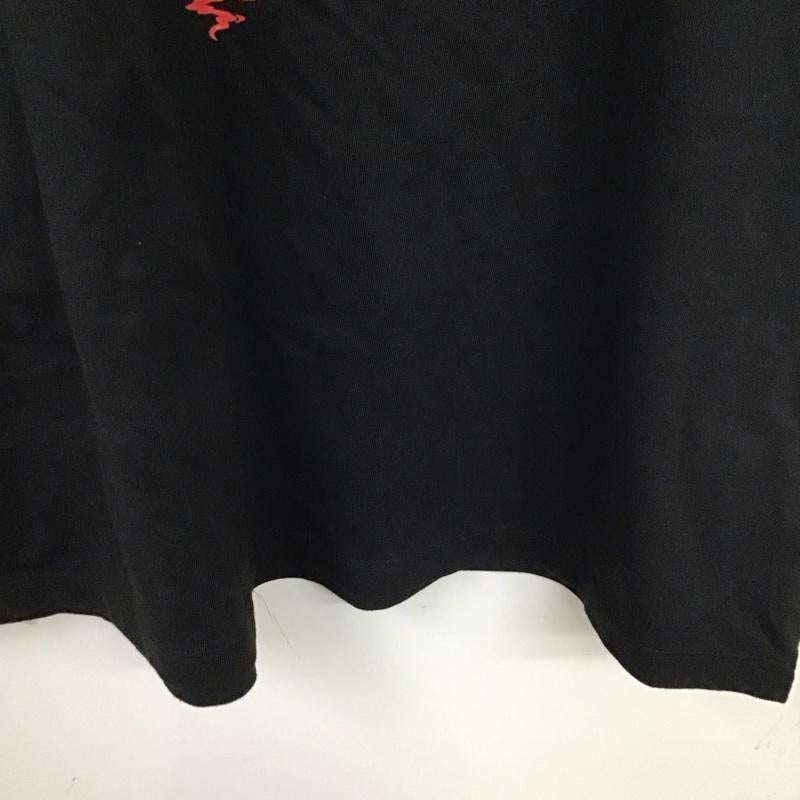 グラニフ graniph Tシャツ 半袖 半袖カットソー プリントTシャツ クルーネックカットソー strangerthings 中村佑介 XL プリント 黒 / ブラック /  メンズ USED 古着 中古 10134659