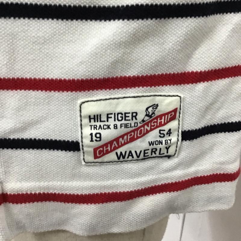 トミーヒルフィガー TOMMY HILFIGER ポロシャツ 半袖 半袖ポロシャツ カラーシャツ 半袖カットソー M ロゴ、文字 マルチカラー / マルチカラー /  メンズ USED 古着 中古 10118277