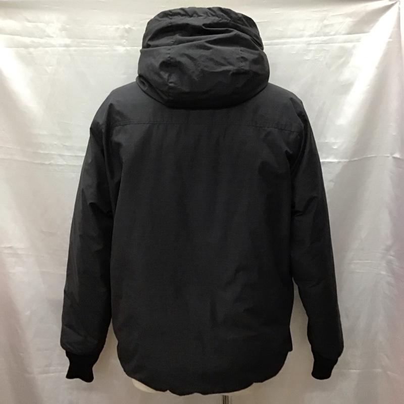 スノーピーク Snow Peak ジャケット、上着 ジャンパー、ブルゾン jk-17au004 17aw ファイヤーレジスタンス ダウンジャケット ジップアップジャケット L ロゴ、文字 黒 / ブラック /  メンズ USED 古着 中古 10116258