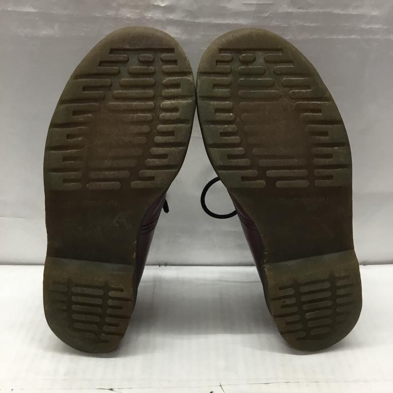 ドクターマーチン Dr.Martens 革靴 革靴 AW006 3ホール FH1925 イングランド製 8 無地 ボルドー / ボルドー /  メンズ USED 古着 中古 10120724