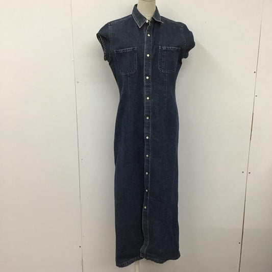 ラルフローレンスポーツ RALPH LAUREN SPORT ワンピース ロングスカート デニムワンピース 無地 インディゴ / インディゴ /  レディース USED 古着 中古 10108506