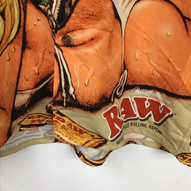 エロスティカ EROSTiKA シャツ、ブラウス 半袖 半袖シャツ プリントシャツ ポケットシャツ XL プリント マルチカラー / マルチカラー /  メンズ USED 古着 中古 10130094