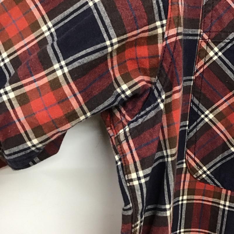シュガーケーン SUGAR CANE シャツ、ブラウス 長袖 長袖シャツ チェックシャツ カラーシャツ L チェック マルチカラー / マルチカラー /  メンズ USED 古着 中古 10140970