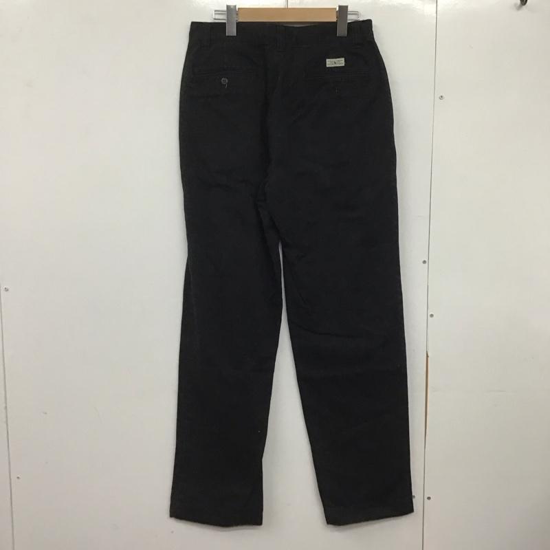 ポロラルフローレン POLO RALPH LAUREN パンツ チノパン チノパン ワイドパンツ カジュアルパンツ 30インチ 無地 黒 / ブラック /  メンズ USED 古着 中古 10145737