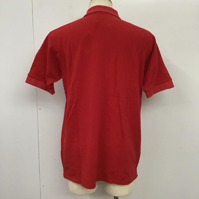 バンズ VANS ポロシャツ 半袖 CD18HS-MS01 ボックスロゴ タグ付き XL ロゴ、文字 赤 / レッド /  メンズ USED 古着 中古 10114627