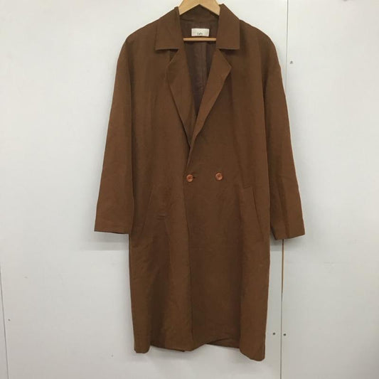 ルイス Lui s コート コート一般 LU17R0080390100 17AW チェスターコート 薄手 S 無地 茶 / ブラウン /  メンズ USED 古着 中古 10144379