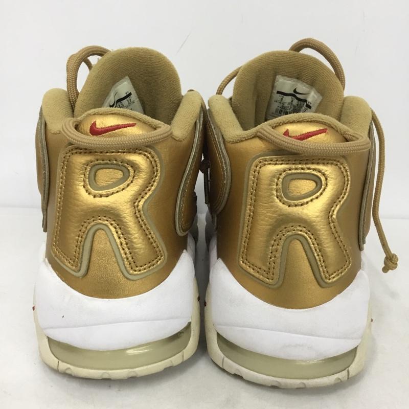 ナイキ NIKE スニーカー スニーカー 902290-700 AIR MORE UPTEMPO SUPREME 27cm 27.0cm ロゴ、文字 金 / ゴールド /  メンズ USED 古着 中古 10142827