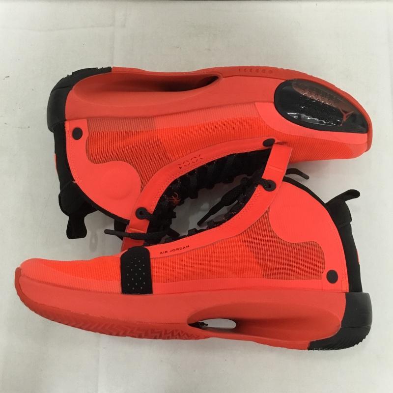 ナイキ NIKE スニーカー スニーカー BQ3381 600 AIR JORDAN 34 PF 27.5cm 箱有 27.5cm ロゴ、文字 赤 / レッド / X 黒 / ブラック /  メンズ USED 古着 中古 10136357