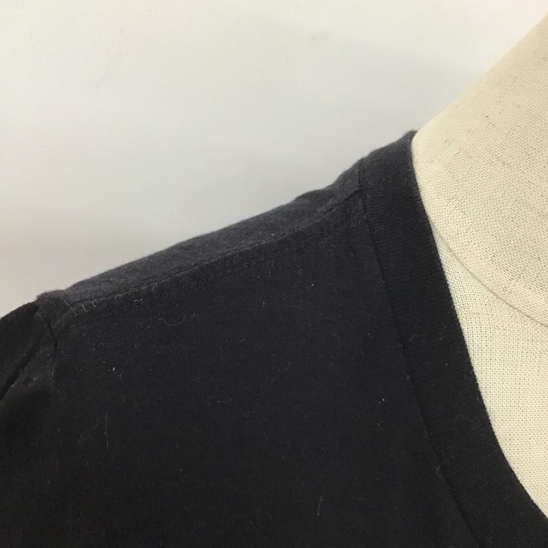 デウスエクスマキナ DEUS EX MACHINA Tシャツ 半袖 シールドロゴ XS ロゴ、文字 黒 / ブラック /  レディース USED 古着 中古 10109695
