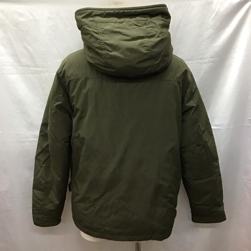 ファーストダウン FIRST DOWN ジャケット、上着 ジャケット、ブレザー 642931 中綿ジャケット M ロゴ、文字 カーキ / カーキ /  メンズ USED 古着 中古 10121156