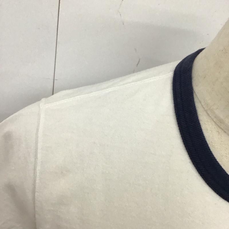 ザリアルマッコイズ THE REAL McCOY S Tシャツ 半袖 半袖 40 プリント 白 / ホワイト /  メンズ USED 古着 中古 10115403